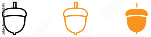 Nutty Hazelnut Icon for Food and Culinary Graphics Perfect for Representing Hazelnuts and Nut-Based Foods