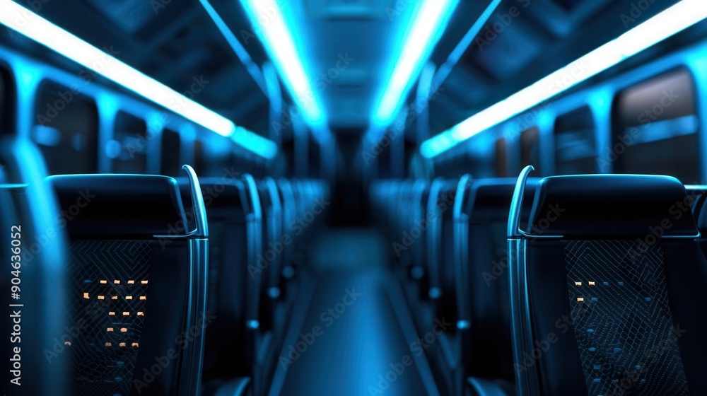 Fototapeta premium High-End Bus Interior