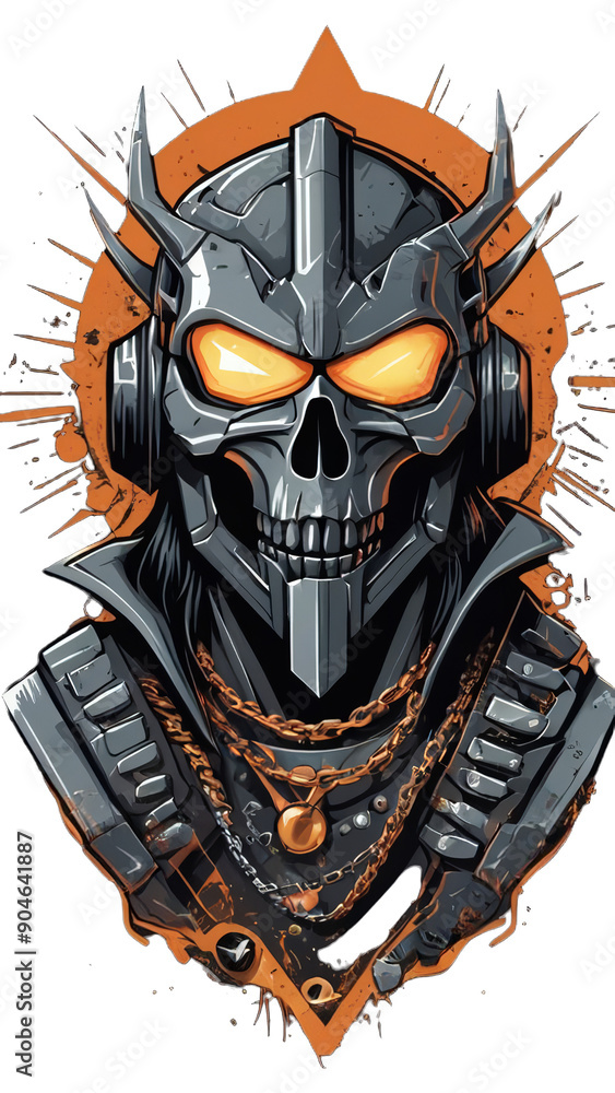 skull robot skull robot
