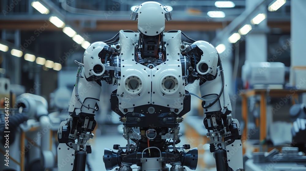 Robotic exoskeleton production for industrial use, Robotic exoskeleton production for industrial use,
