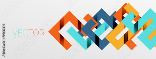 Color bend lines with shadow texture effect. Vector Illustration For Wallpaper, Banner, Background, Card, Book Illustration, landing page