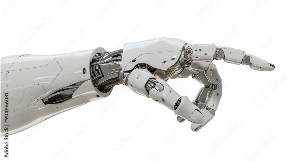 A_white_cyborg_robotic_hand_with_sleek_metallic_joints A_white_cyborg_robotic_hand_with_sleek_metallic_joints