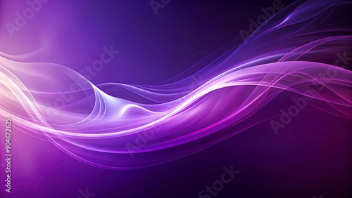 Wallpaper Mural Abstract purple background with swirling smoke, representing mystery, elegance, and fluidity, ideal for creative designs, futuristic themes, or atmospheric visuals. Torontodigital.ca