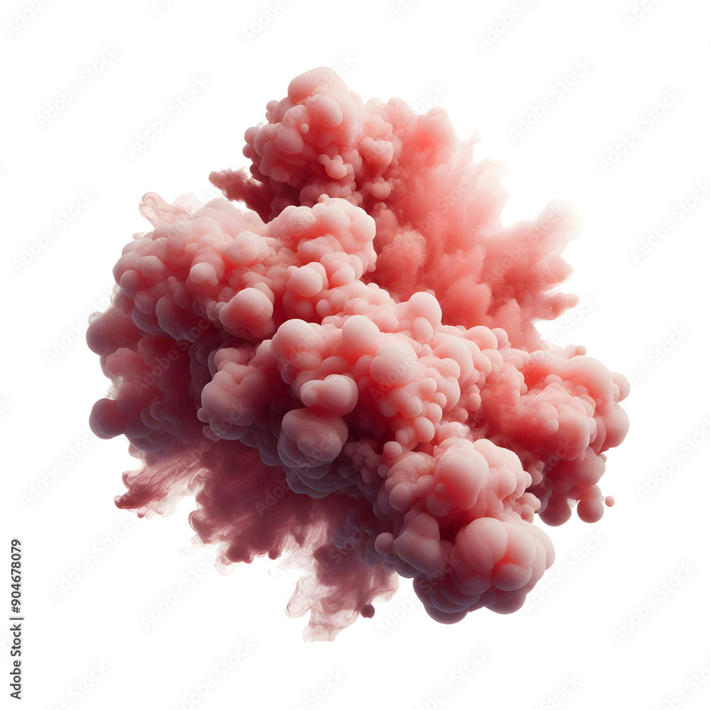 a soft cloudy red smoke, transparent background a soft cloudy red smoke, transparent background