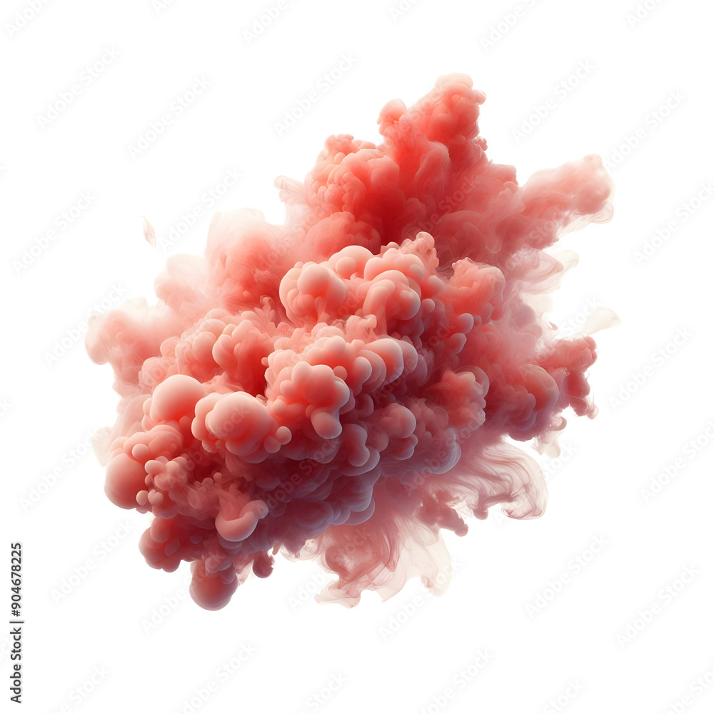 a soft cloudy red smoke, transparent background a soft cloudy red smoke, transparent background