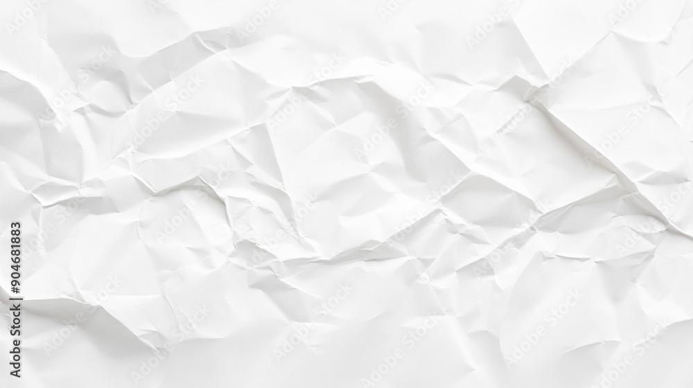 crumpled white paper, showcasing the intricate texture and folds. The image evokes feelings of imperfection, creativity, and the process of creation, symbolizing the journey from rough ideas to polish crumpled white paper, showcasing the intricate texture and folds. The image evokes feelings of imperfection, creativity, and the process of creation, symbolizing the journey from rough ideas to polish
