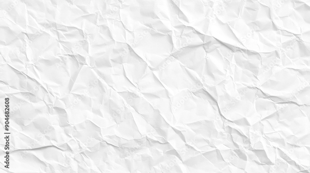 crumpled white paper, showcasing the intricate texture and folds. The image evokes feelings of imperfection, creativity, and the process of creation, symbolizing the journey from rough ideas to polish crumpled white paper, showcasing the intricate texture and folds. The image evokes feelings of imperfection, creativity, and the process of creation, symbolizing the journey from rough ideas to polish