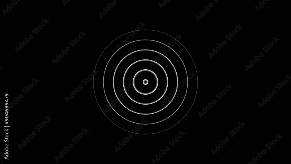 Radio wave signal icon concept background. Sound frequency signal icon background illustration 4k. Radio wave signal icon concept background. Sound frequency signal icon background illustration 4k.