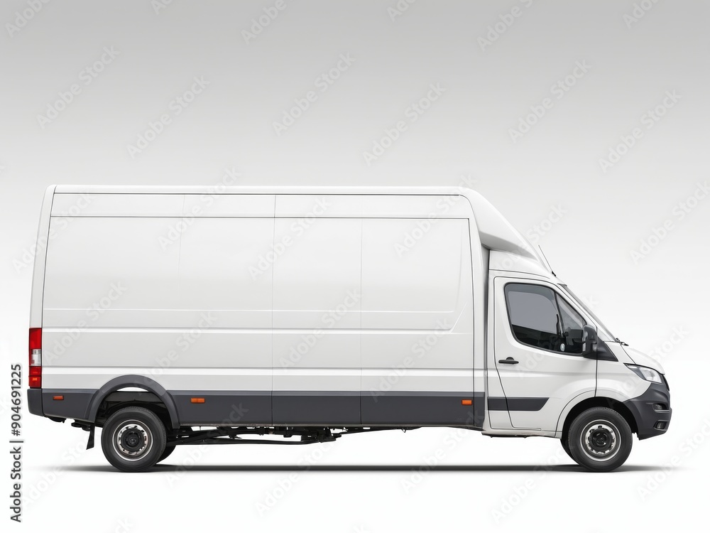 Delivery van. delivery service car isolated on white background. Delivery van. delivery service car isolated on white background.