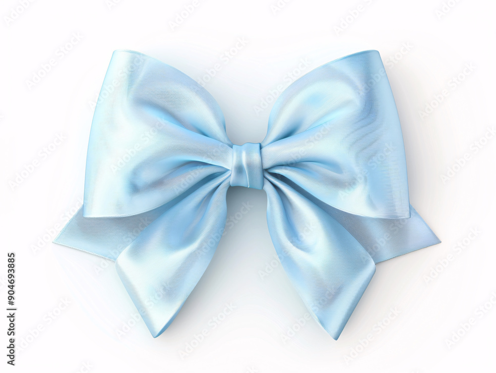 a blue bow with a white background a blue bow with a white background