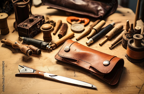 Artisan Leather Crafting Workshop Essentials photo