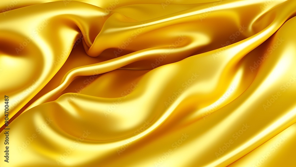 Fototapeta premium A Captivating Textural Journey through Luxurious Folds of Satin-Like Perfection, Abstract Background