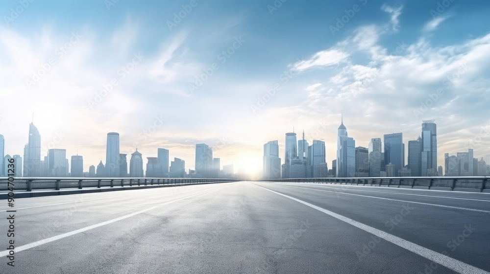 Sunrise Highway Leading to Urban Dreams Sunrise Highway Leading to Urban Dreams