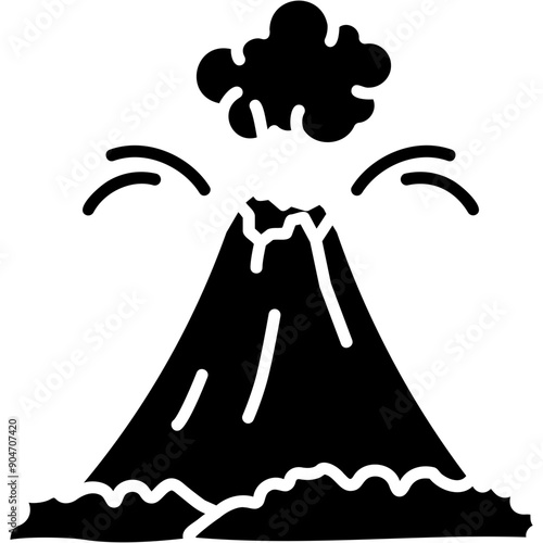 Volcanic Crater Icon