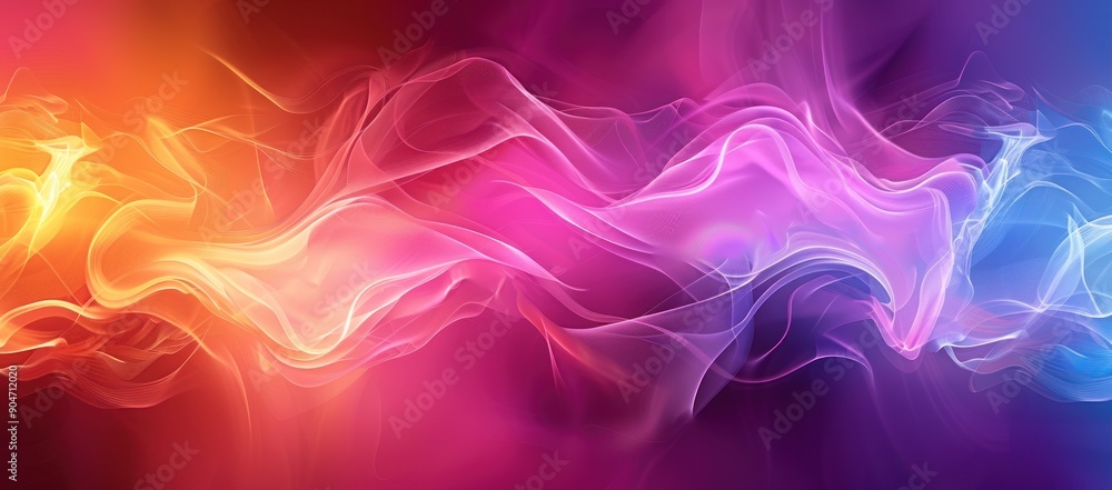 Fototapeta premium Abstract Colorful Smoke