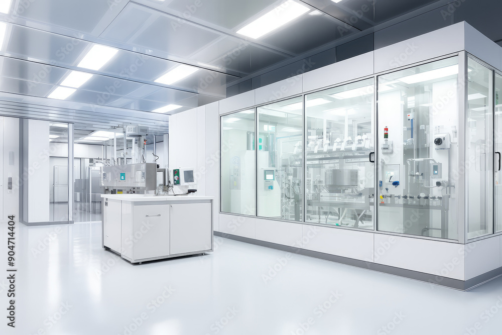 Advanced Cleanroom Manufacturing Facility