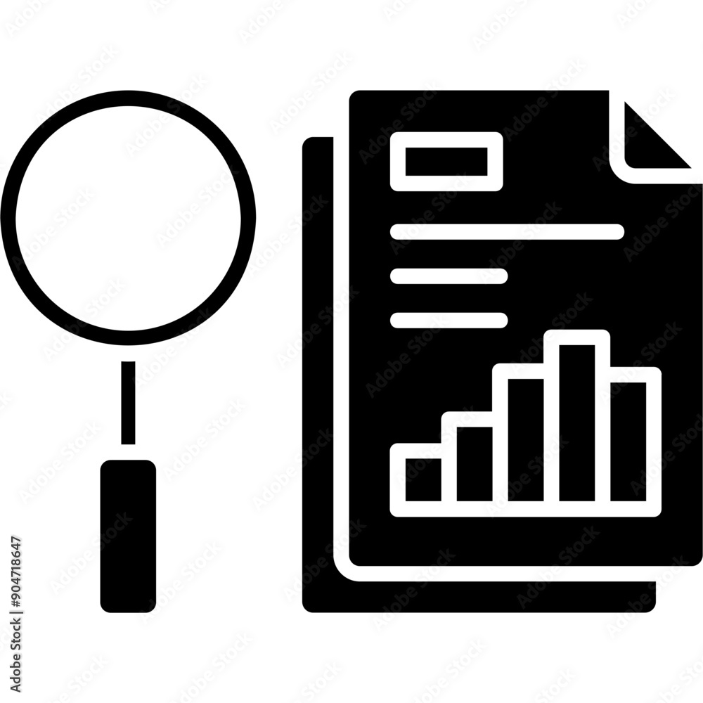Regression Analysis Icon Regression Analysis Icon