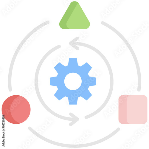 Permutation Illustration photo