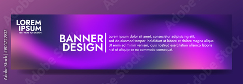 Modern abstract mesh blur banner that brings a stylish and sophisticated look to ads and social media posts