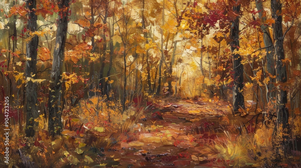 Fall woodland Fall woodland