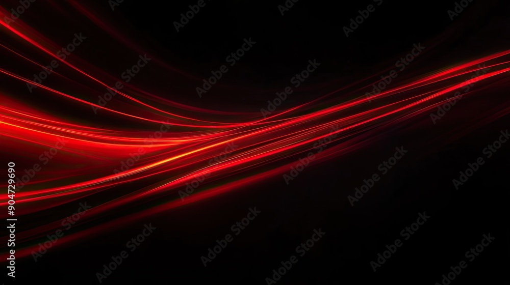 Bold abstract red light against a black background, featuring ample copy space for your text or message. Eye-catching and vibrant. Bold abstract red light against a black background, featuring ample copy space for your text or message. Eye-catching and vibrant.