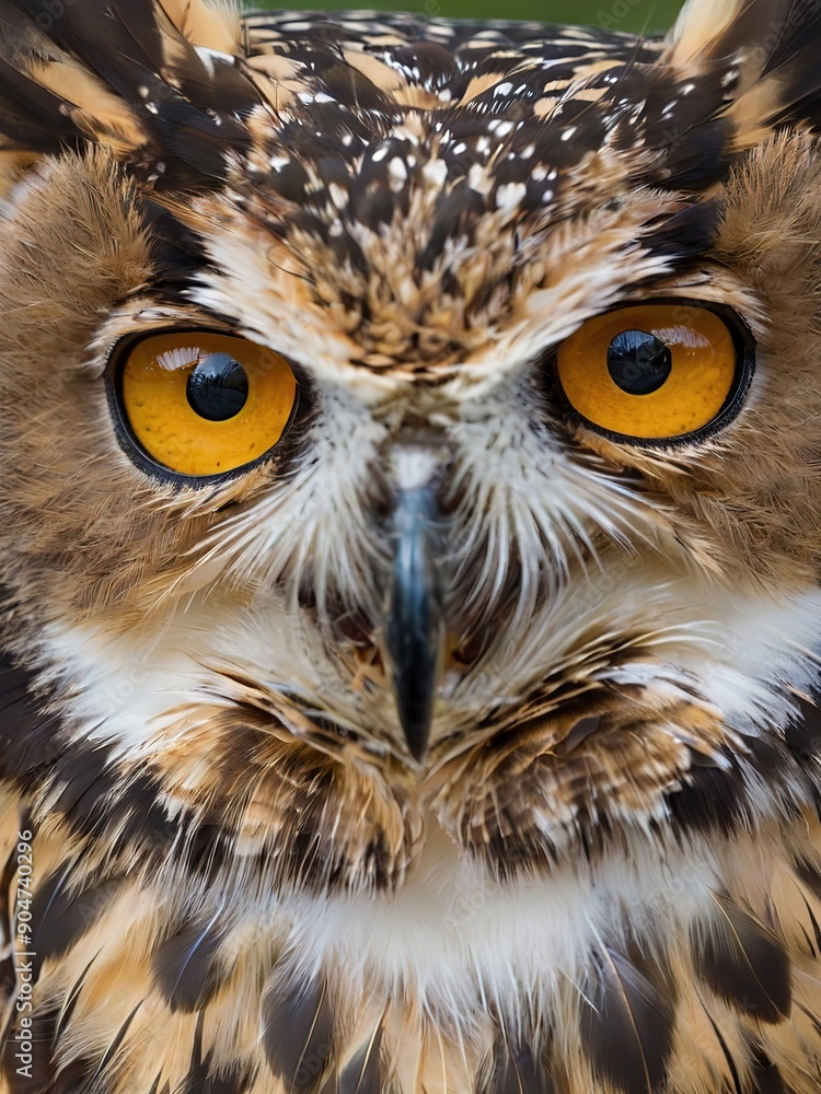 portrait of an owl portrait of an owl