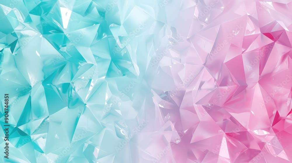 Pink and Blue Polygonal Gradient Background Design Pink and Blue Polygonal Gradient Background Design