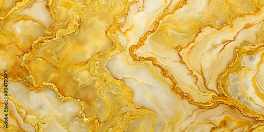Golden Marble Texture Background Golden Marble Texture Background