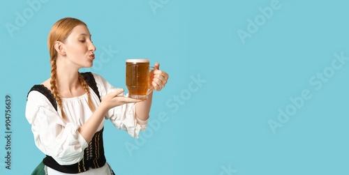 Beautiful young woman with ...