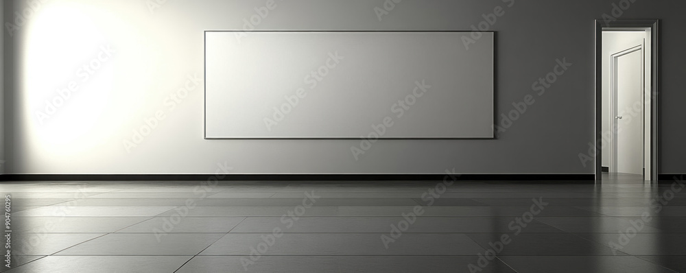 custom made wallpaper toronto digitalA large white board is on the wall of a room. The room is empty and has a very clean and simple appearance