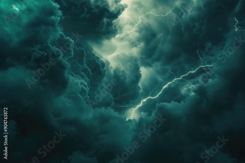 Lightning-Filled Dark Cloud photo