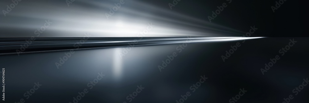 Futuristic Speed Light Streaks on Dark Background Futuristic Speed Light Streaks on Dark Background