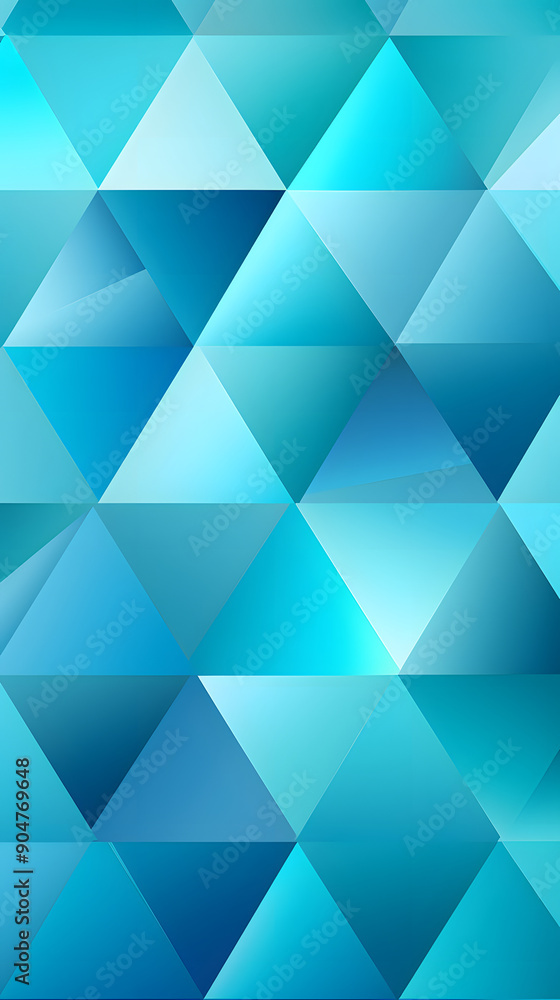 Digital green triangle geometric abstract graphic poster background Digital green triangle geometric abstract graphic poster background