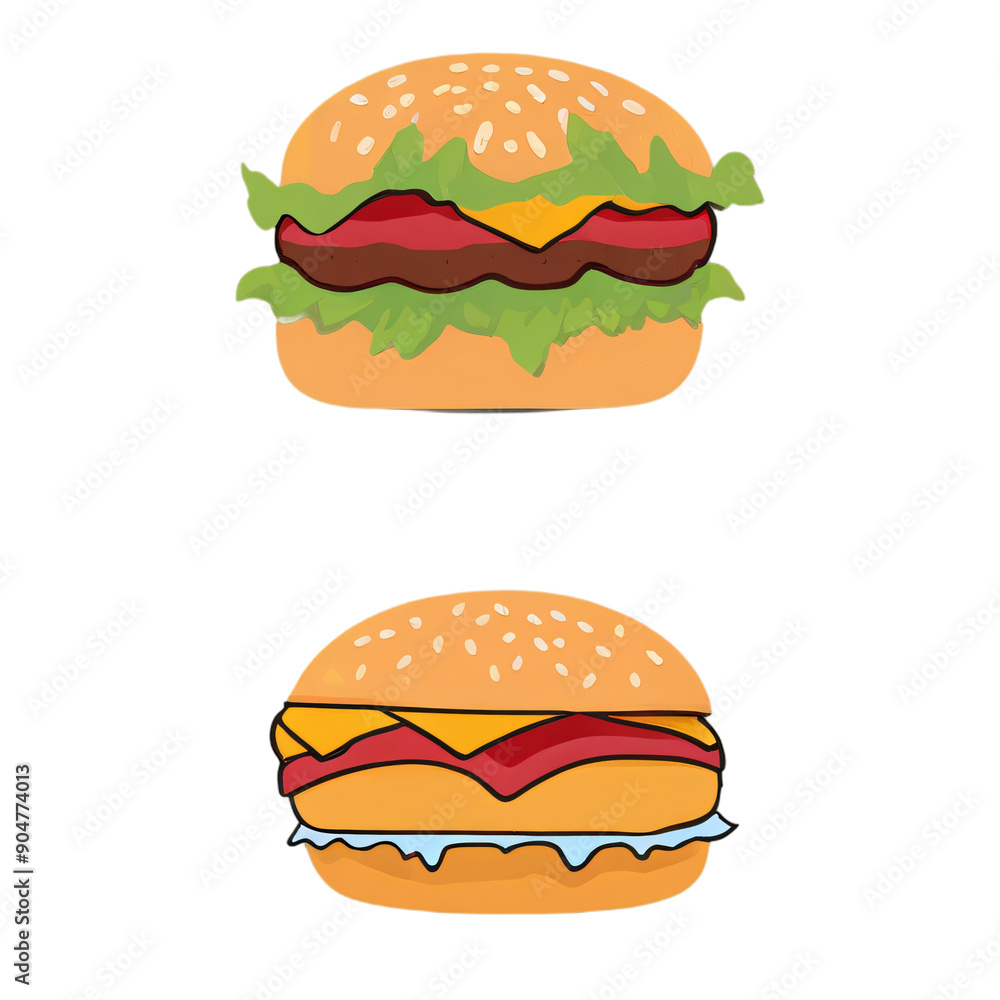 clipart of burger illustration isolated clipart of burger illustration isolated
