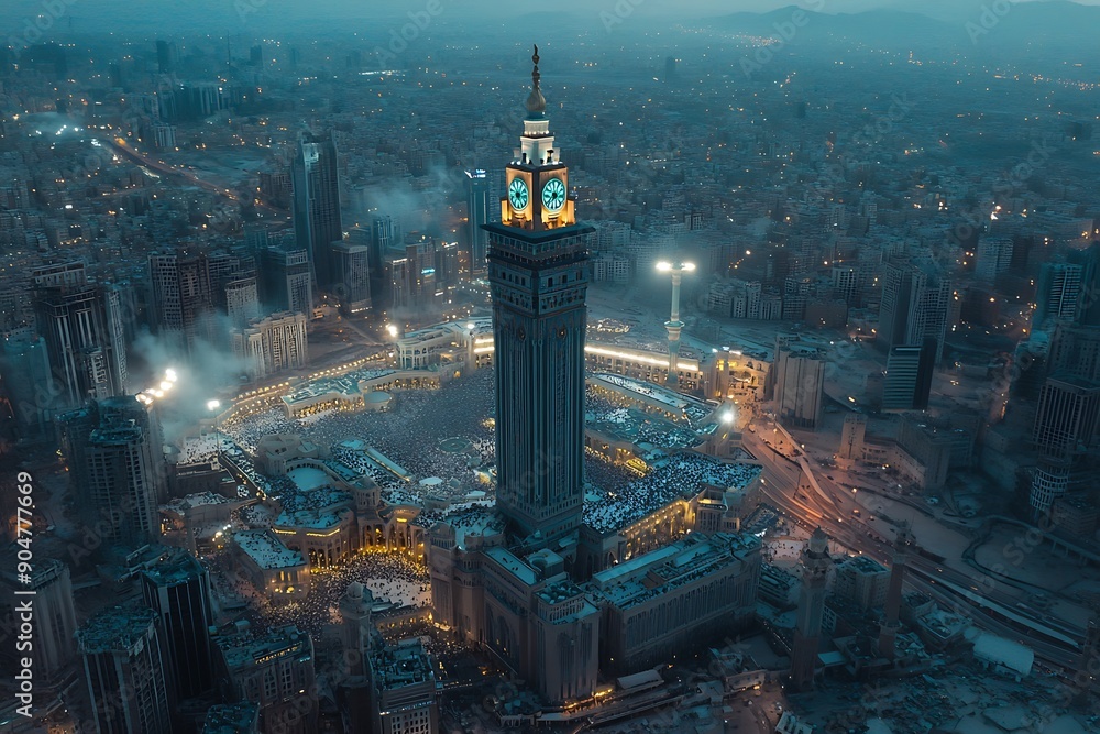 Naklejka premium big ben city