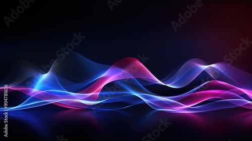 Vibrant Abstract Color Waves