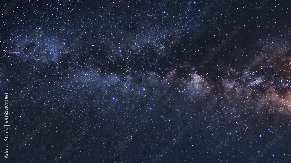 Milky Way Galaxy at Night Milky Way Galaxy at Night