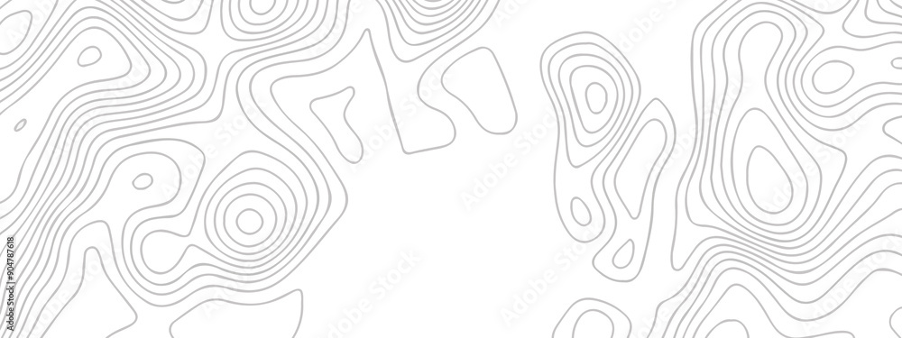 Topographic map background geographic line map with seamless ornament design. The black on white contours topography stylized height of the lines map. Topographic map background geographic line map with seamless ornament design. The black on white contours topography stylized height of the lines map.