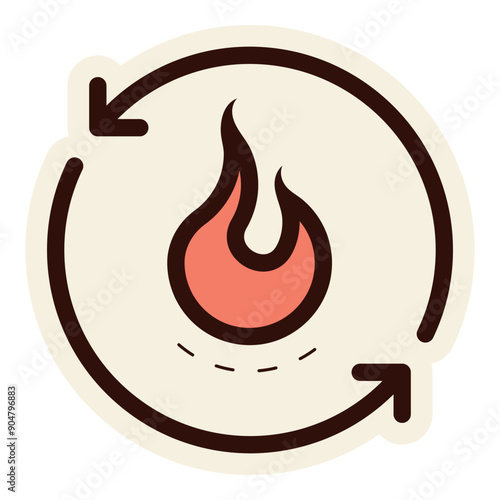 high metabolism sticker