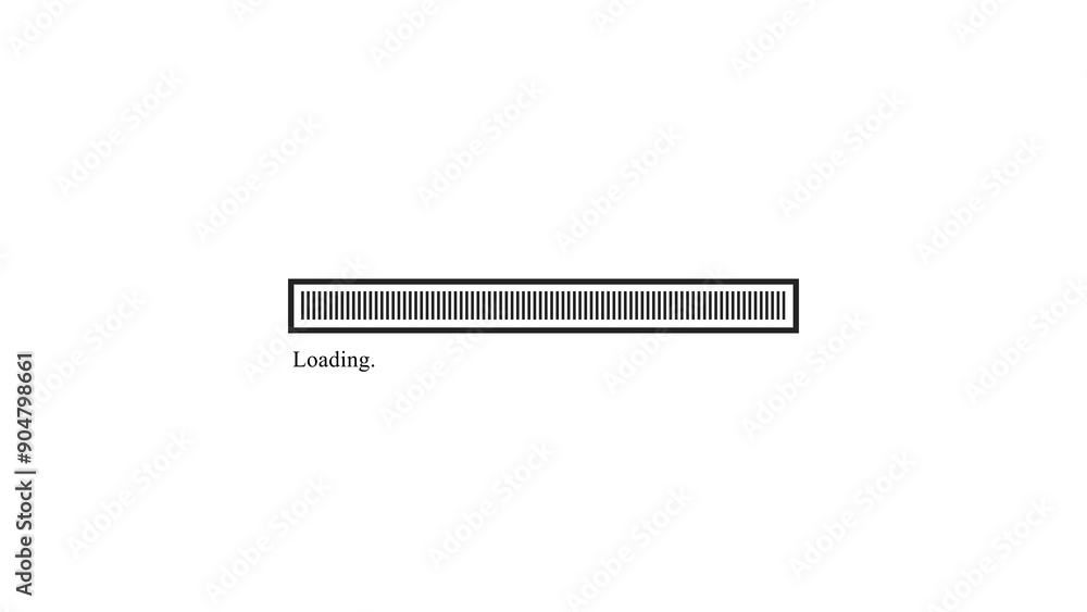 loading bar icon isolated on white background. loading bar icon isolated on white background.