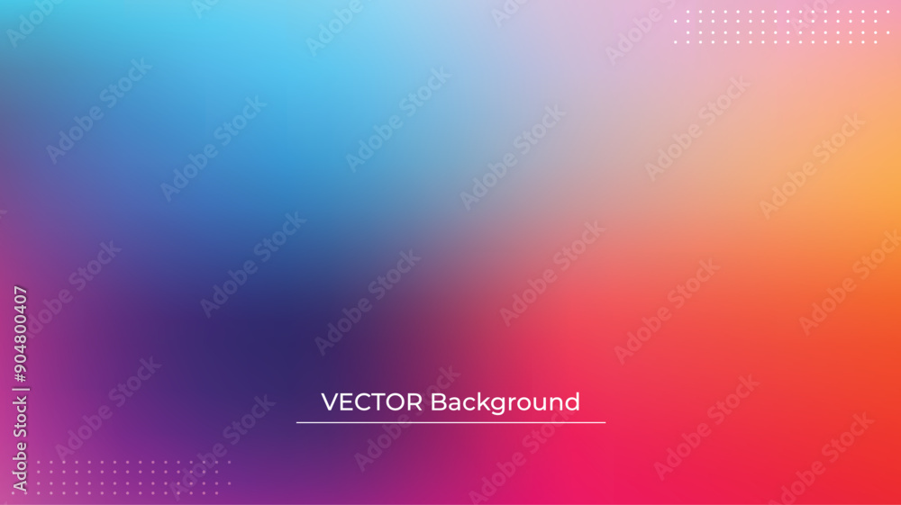 Smooth and blurry colorful gradient mesh background. Modern bright rainbow colors. Easy editable soft colored vector banner template. Premium quality Smooth and blurry colorful gradient mesh background. Modern bright rainbow colors. Easy editable soft colored vector banner template. Premium quality