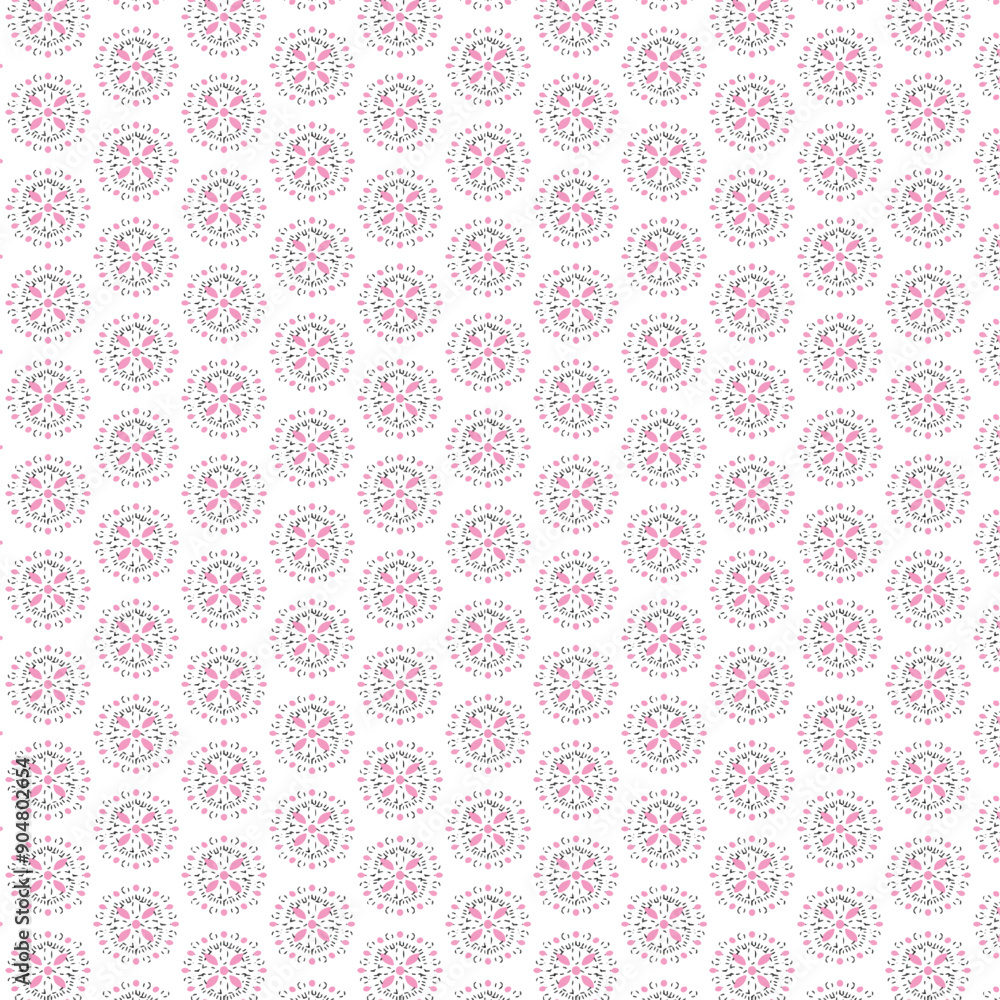 Minimalist Grid Design
, Floral seamless pattern on master background. Modern floral patt