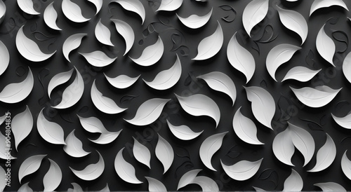 Wallpaper Mural abstract seamless pattern with circles Torontodigital.ca