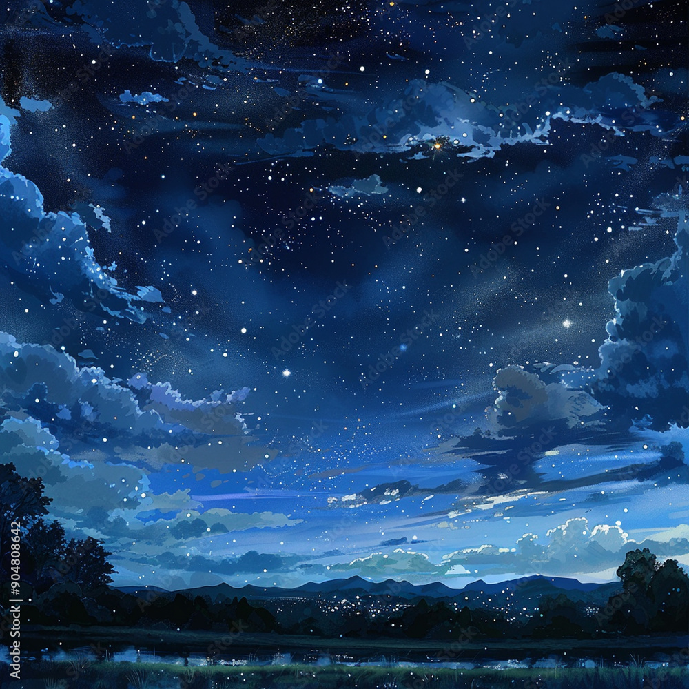 Fototapeta premium nature in the sky