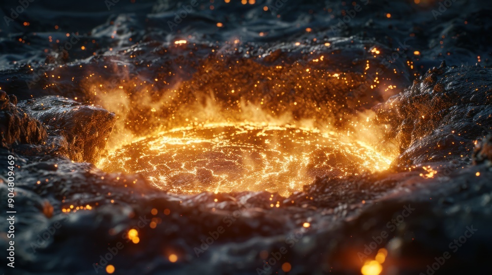 Molten Crater Molten Crater