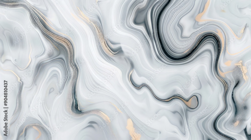 Obraz premium Abstract Swirling Marble Background