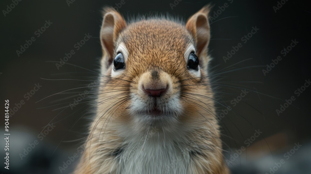 Closeup Portrait of a Curious Chipmunk Closeup Portrait of a Curious Chipmunk