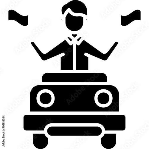 Parade Car Icon