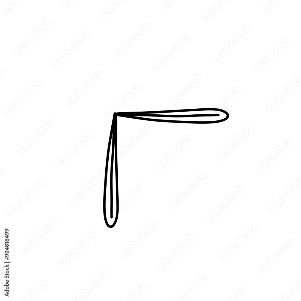 hand drawn doodle corner hand drawn doodle corner