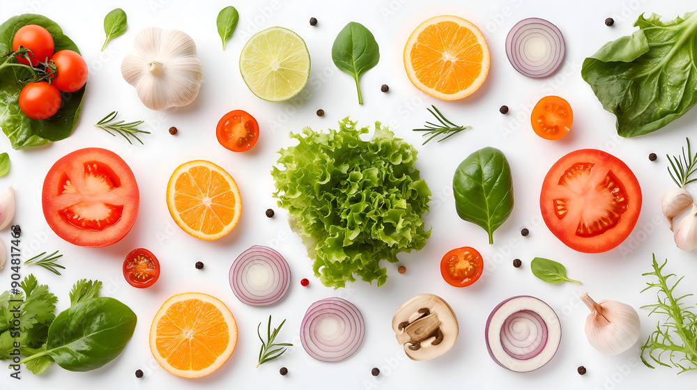 Zesty Fruit Composition: Lively Citrus and Berry Border with Dynamic Splashes Zesty Fruit Composition: Lively Citrus and Berry Border with Dynamic Splashes